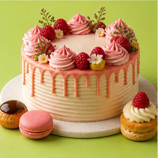 Composición editorial provisional de repostería DELIHOUSE KITCHEN